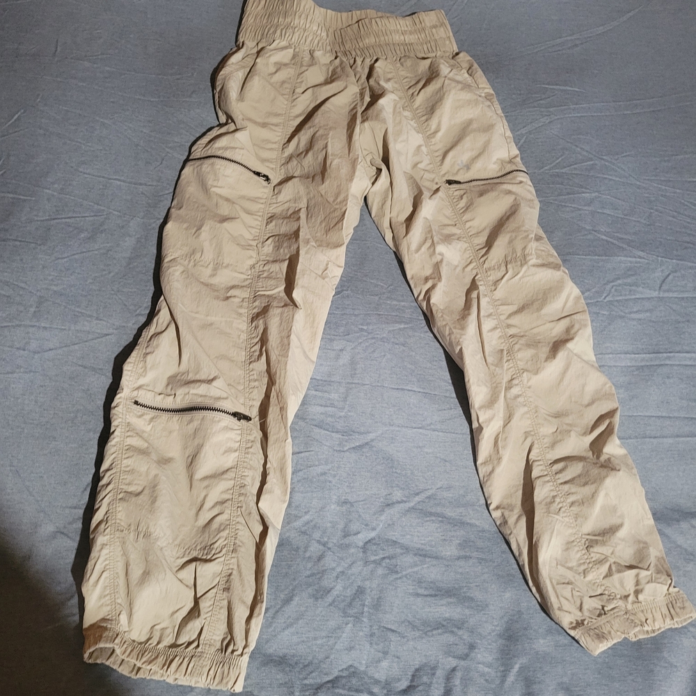 JoyLab Tan Track Pants Relaxed Fit Joggers